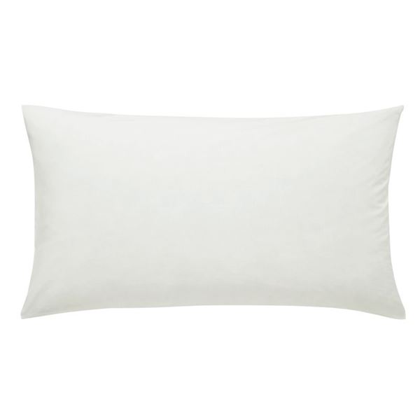 Plain Dye Housewife Pillowcase - White